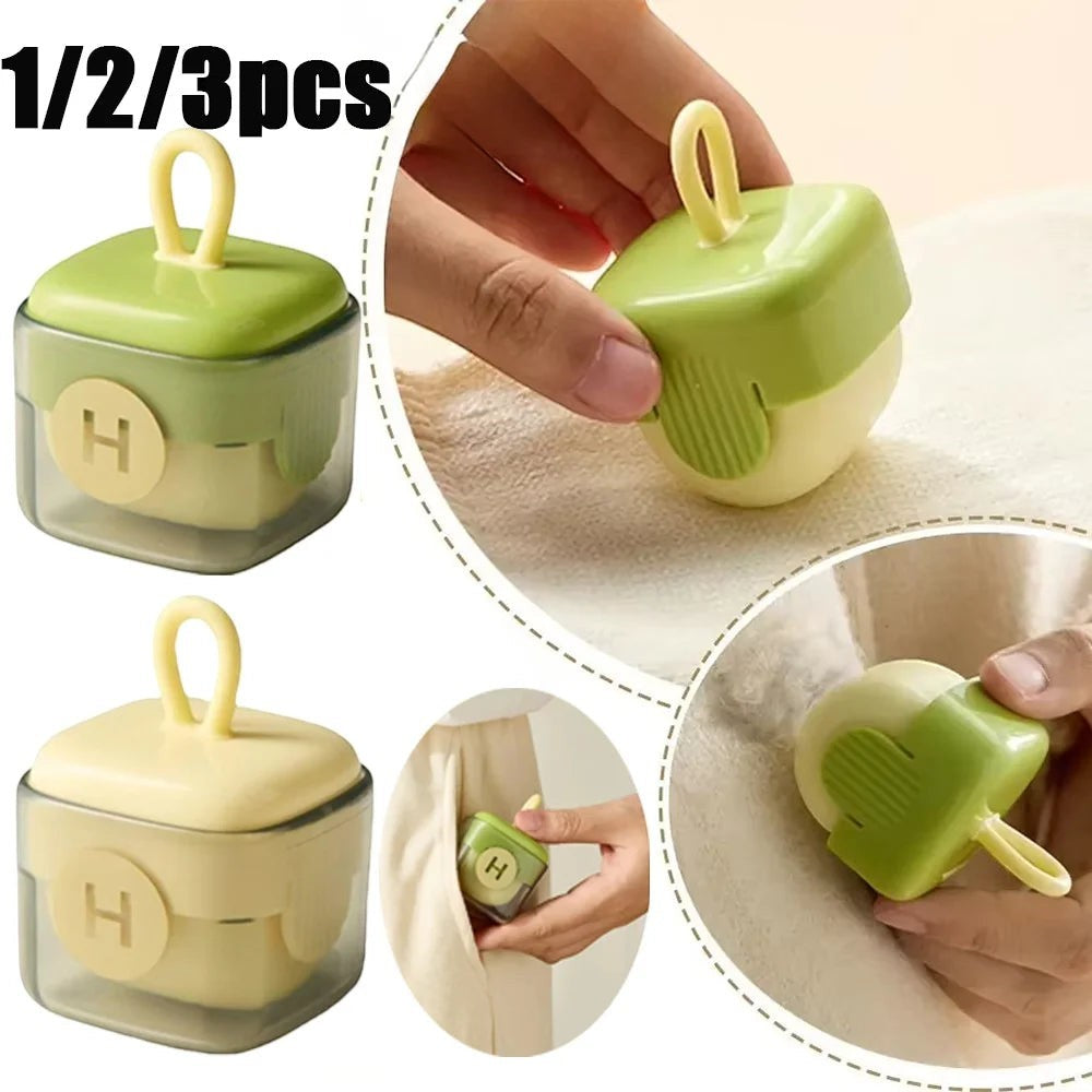 1/2/3Pcs New Washable Lint Remover Multifunctional Portable Cleaning Hair Plush Sticky Roller Ball Pet Hair Clothes Dust Tools