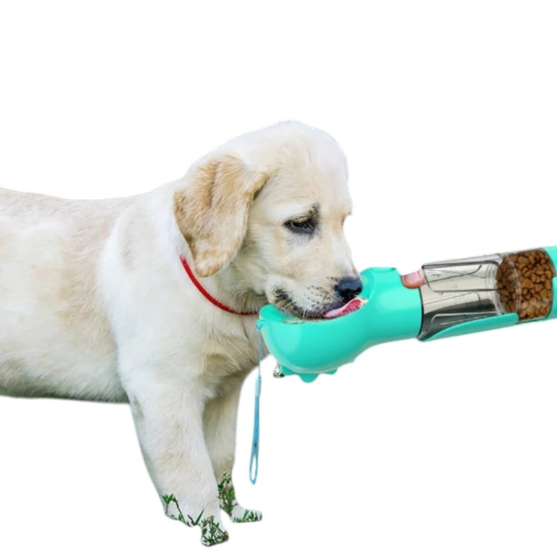 Outdoor Travel Pet Water Bottle Portable Dog Cat Drinking Bowl Water Dispenser Feeder with Shovel for All Pets