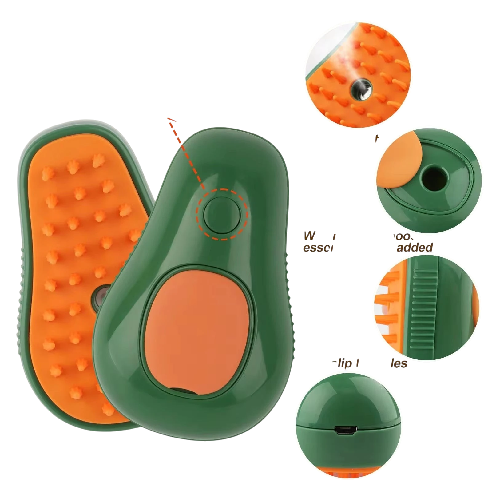 3 in 1 Pet Brush Cat Steam Brush Comb Dog Brush Electric Spray Cat Hair Brushes Massage Pet Grooming Hair Removal Combs