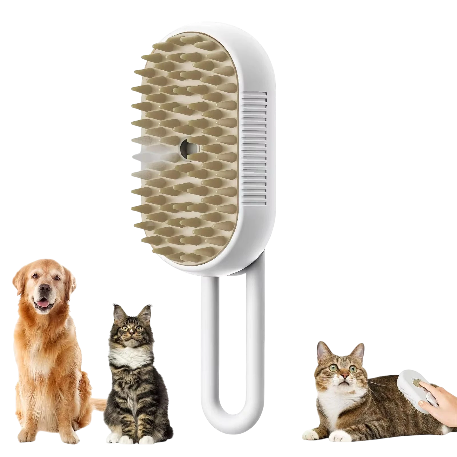 3 in 1 Pet Brush Cat Steam Brush Comb Dog Brush Electric Spray Cat Hair Brushes Massage Pet Grooming Hair Removal Combs