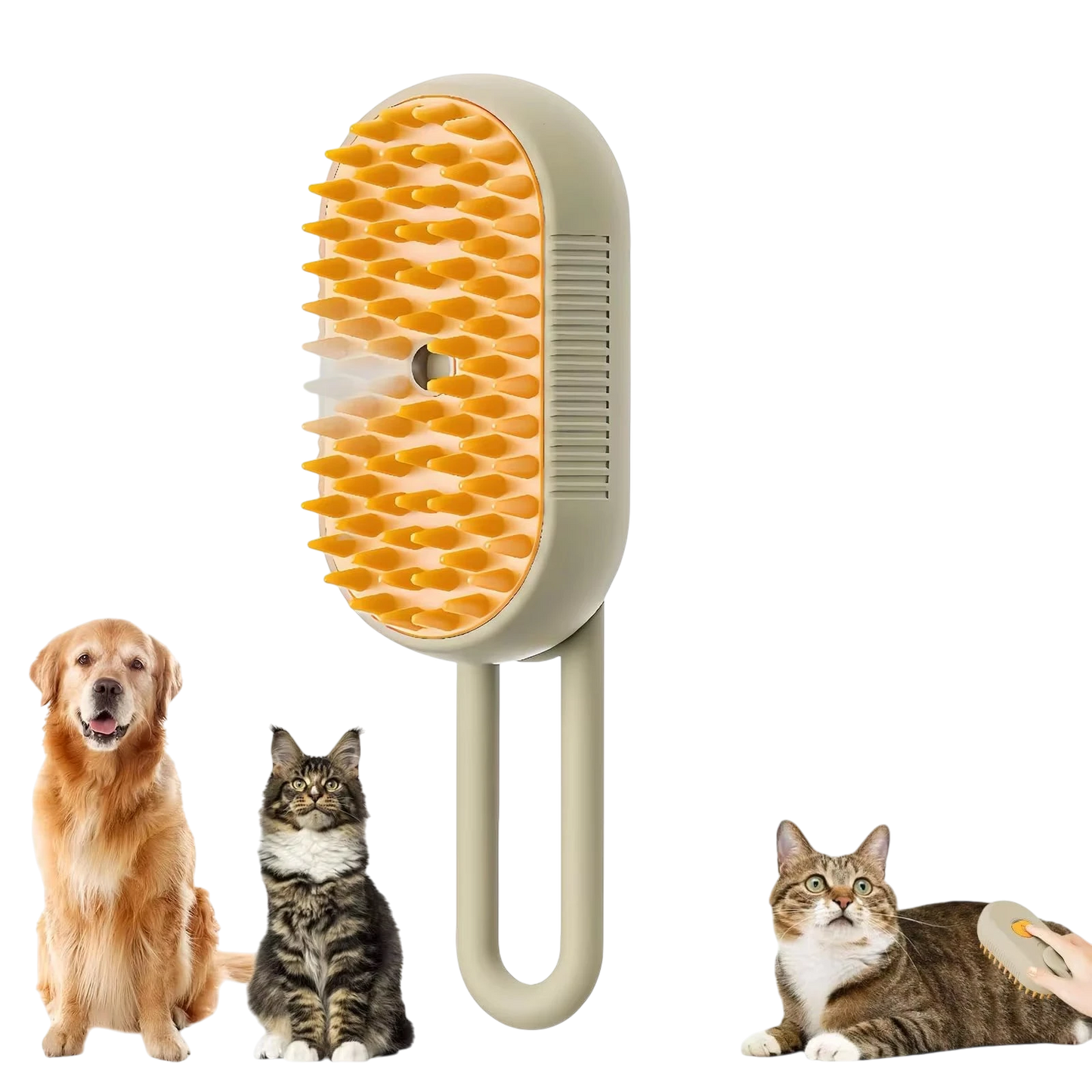 3 in 1 Pet Brush Cat Steam Brush Comb Dog Brush Electric Spray Cat Hair Brushes Massage Pet Grooming Hair Removal Combs