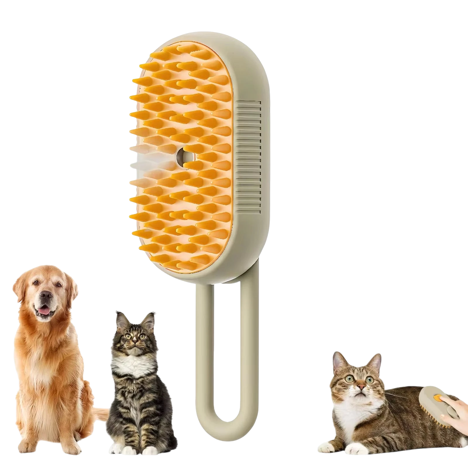 3 in 1 Pet Brush Cat Steam Brush Comb Dog Brush Electric Spray Cat Hair Brushes Massage Pet Grooming Hair Removal Combs