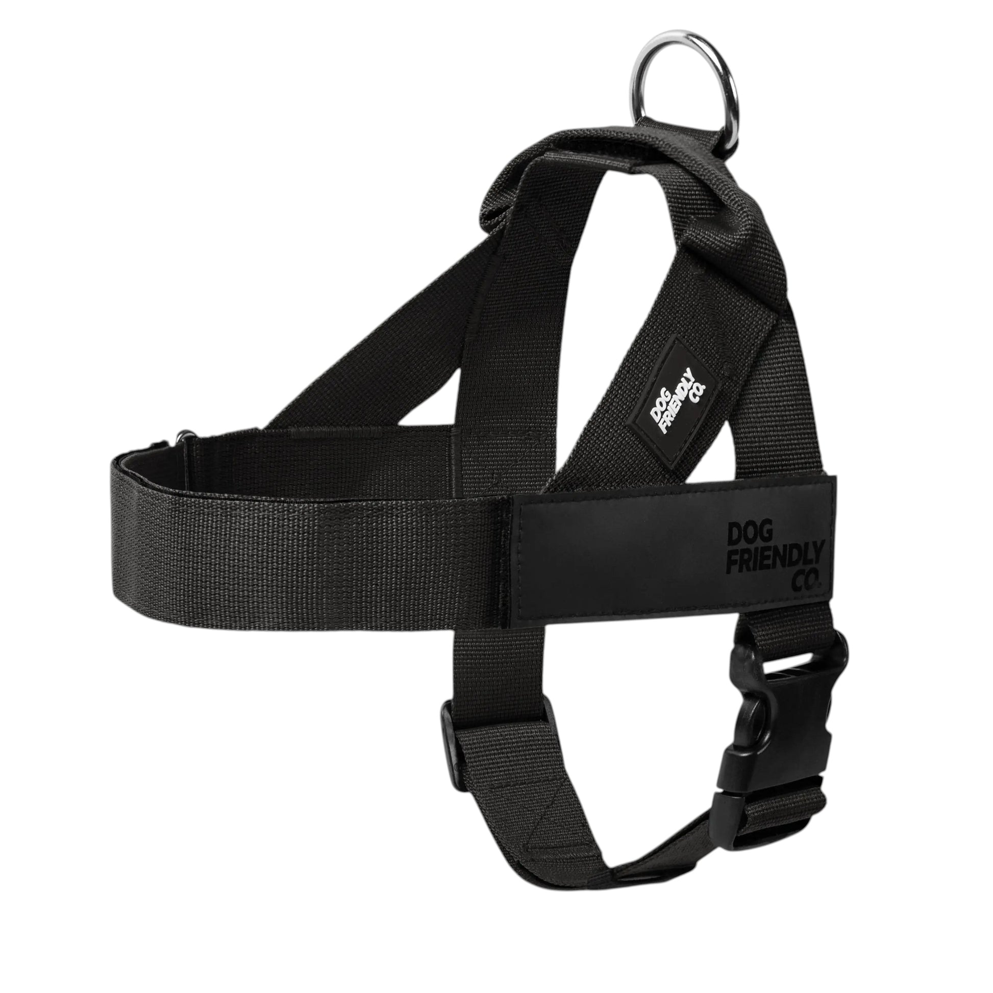 Dog Friendly Co. Harness - Easy to Fit No-Pull Design - Safe Secure and Comfortable - Ideal for All Dogs- Adjustable Straps for Perfect Fit - Chafe-Resistant Lightweight Straps